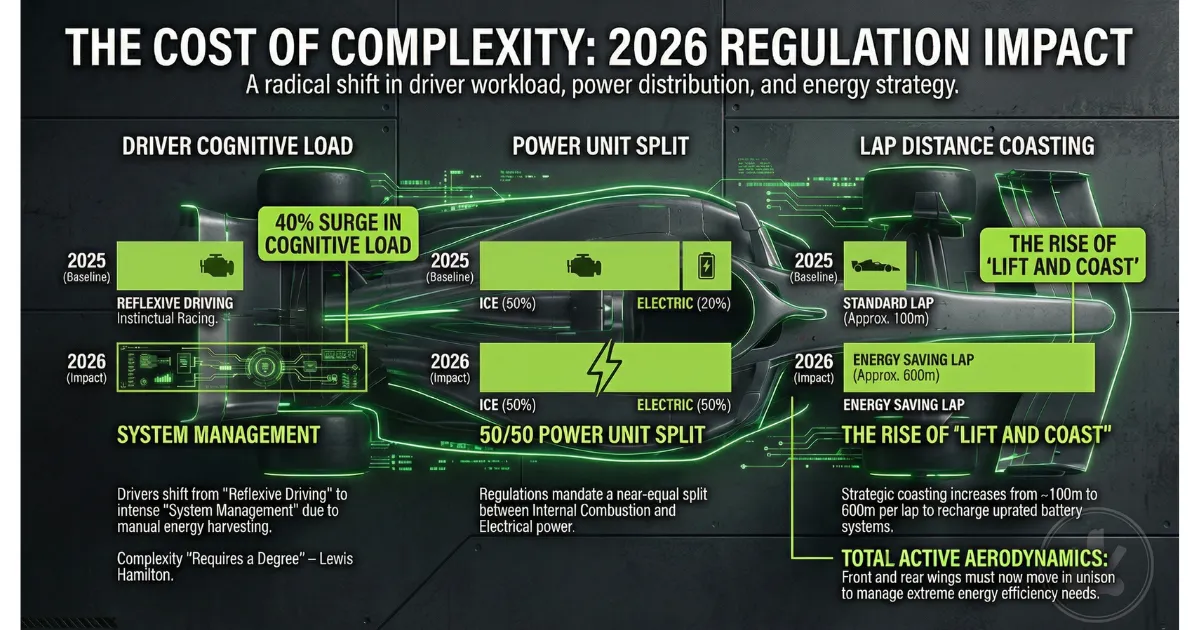 Analysis: Lewis Hamilton calls new Formula 1 rules "ridiculously complex" – The 2026 Energy ROI