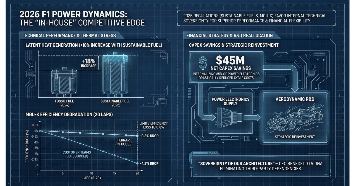 F1 2026 CapEx Telemetry Correlation: The $45M Thermal Sovereign