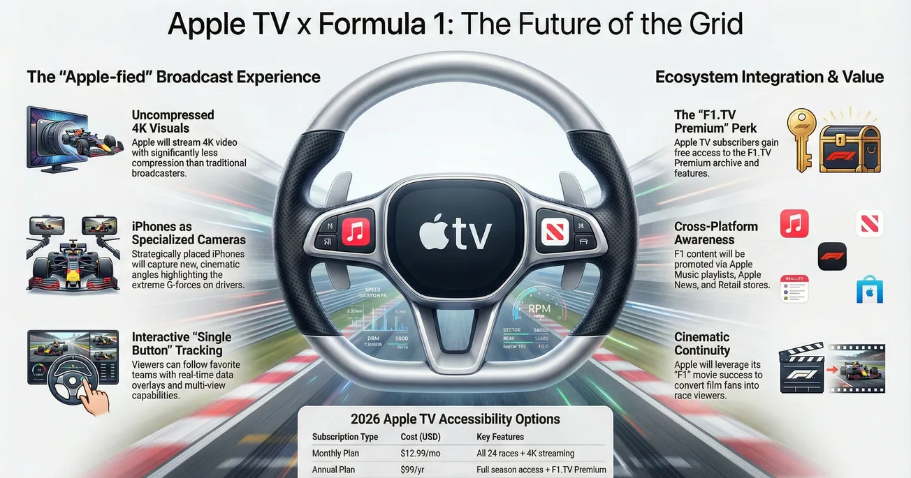 The Cupertino Pivot: Analyzing the Economics of Apple’s $750 Million Formula 1 Takeover